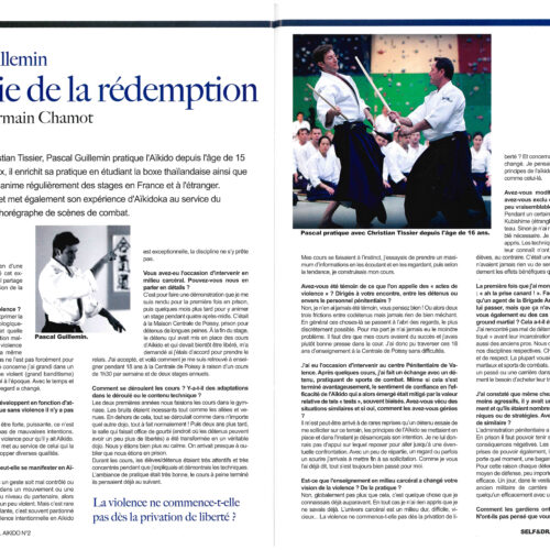 Interview de Pascal Guillemin par Germain Chamot dans Self & Dragon n°2 (juillet-août-septembre 2020), pp.54-56 1/2